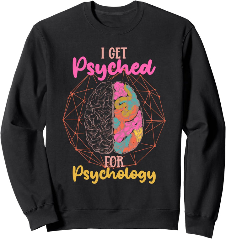 Psychoanalyse Gehirn Psychotherapie Lustiges Psychologie Sweatshirt
