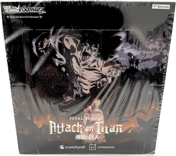 Weiss Schwarz: Attack On Titan: Final Season - ENG Booster Box