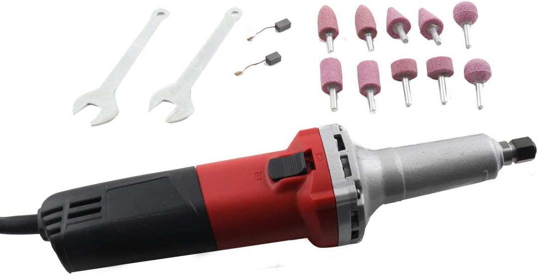 Geradschleifer 750W, 0-27000 U/min Stabschleifer Gradschleifer mit Drehzahlregler,Schleifmaschine mi