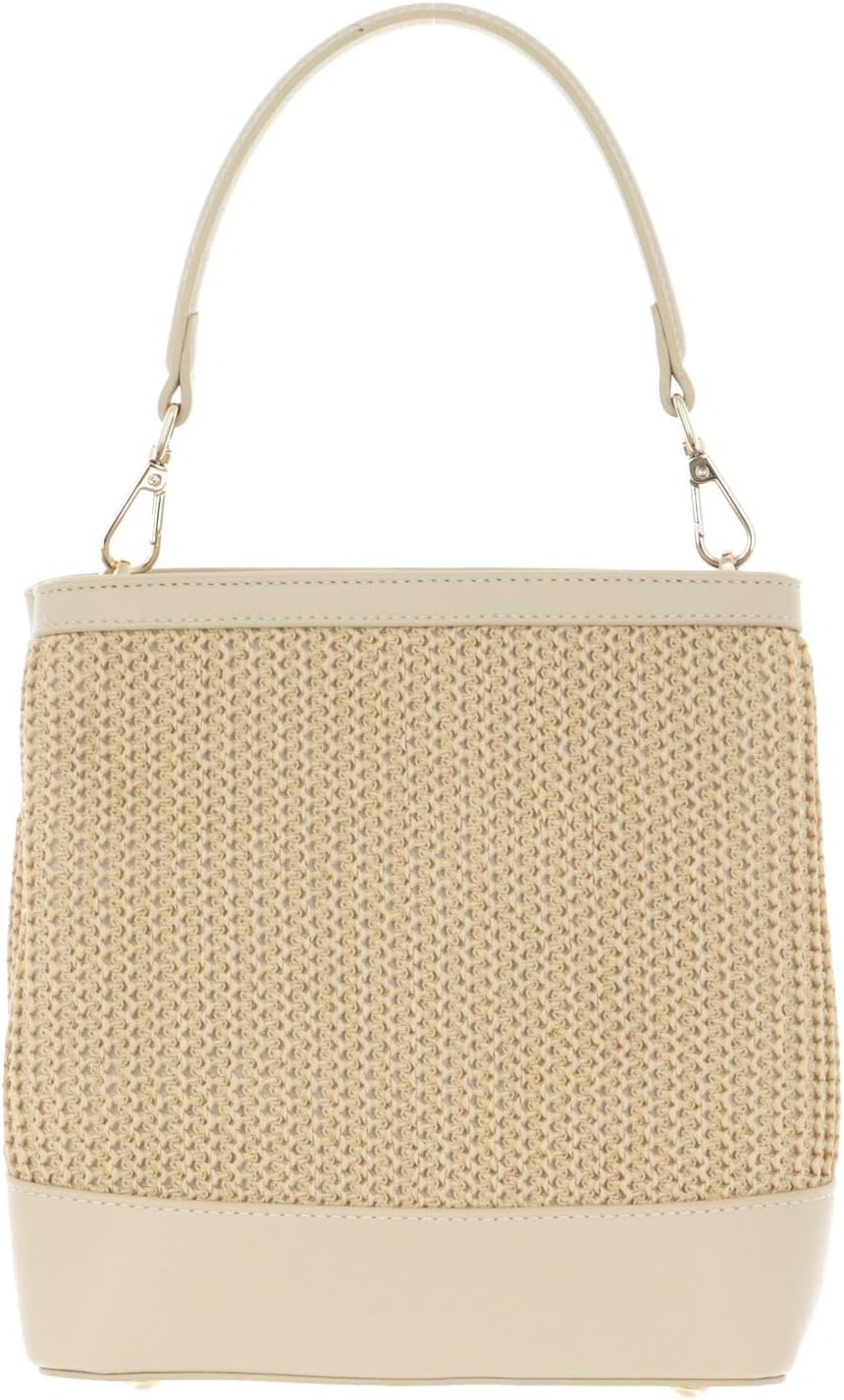 Seidenfelt Tarnby Handtasche 21 cm Einheitsgrösse Straw, Einheitsgrösse Straw