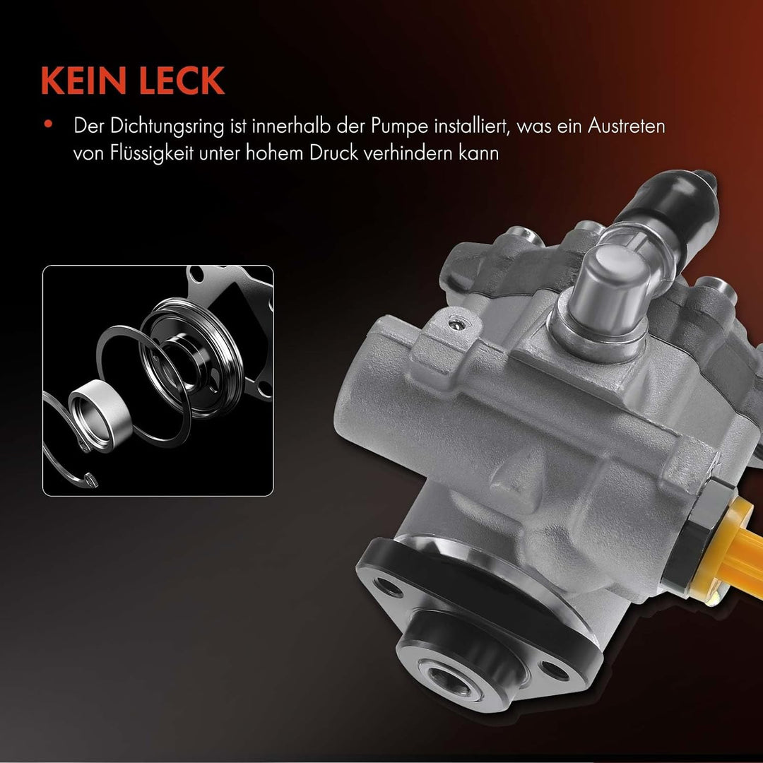 Frankberg Servopumpe Hydraulikpumpe Lenkung Kompatibel mit 5er E60 E61 4.0L-4.8L 2003-2010 6er E63 E