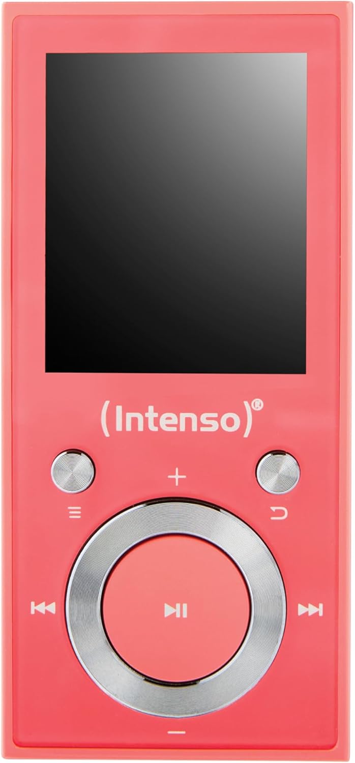 Intenso MP3 Player Video Scooter 1,8 Zoll Bluetooth pink pink 16GB Single, pink 16GB Single