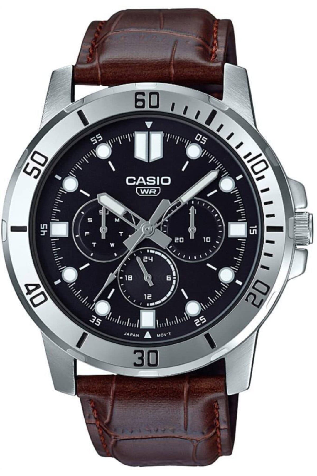 Casio MTP-VD300L-1EUDF, Mehrfarbig, Gurt