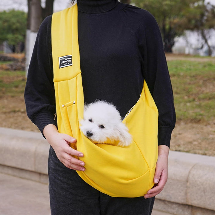 Verstellbarer Hundetragetasche, Reversibel Kleine Hundetragetasche, Pet Sling Carrier, Hunde Tasche