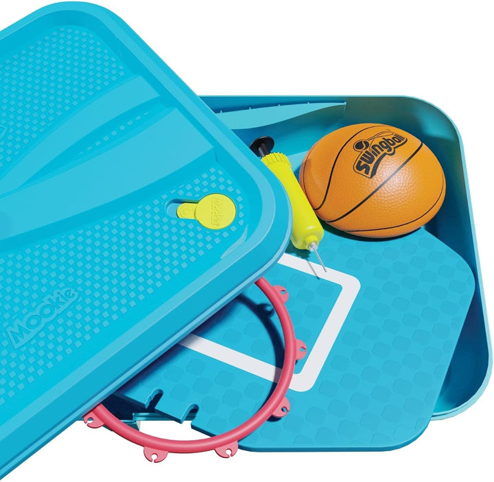 Swingball 7298AM Erstes Basketball-Set | Für alle Oberflächen geeignet | Korb für Kinder ab 4 Jahren