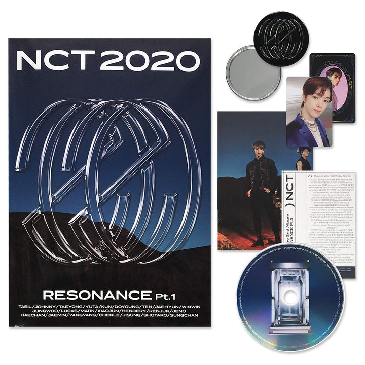 NCT 2020 Album - RESONANCE Pt.1 [ THE PAST ver. ] CD + Photobook + Lyrics Poster + Folded Poster(On