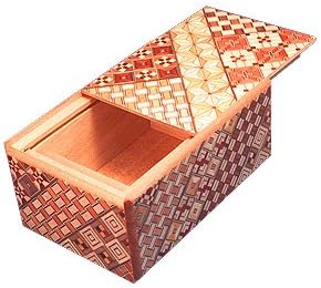 Logica Spiele Art. Yosegi Schrein 7 Schritten - Japanischer Geheimschachtel - Geschenkbox - Knobelsp