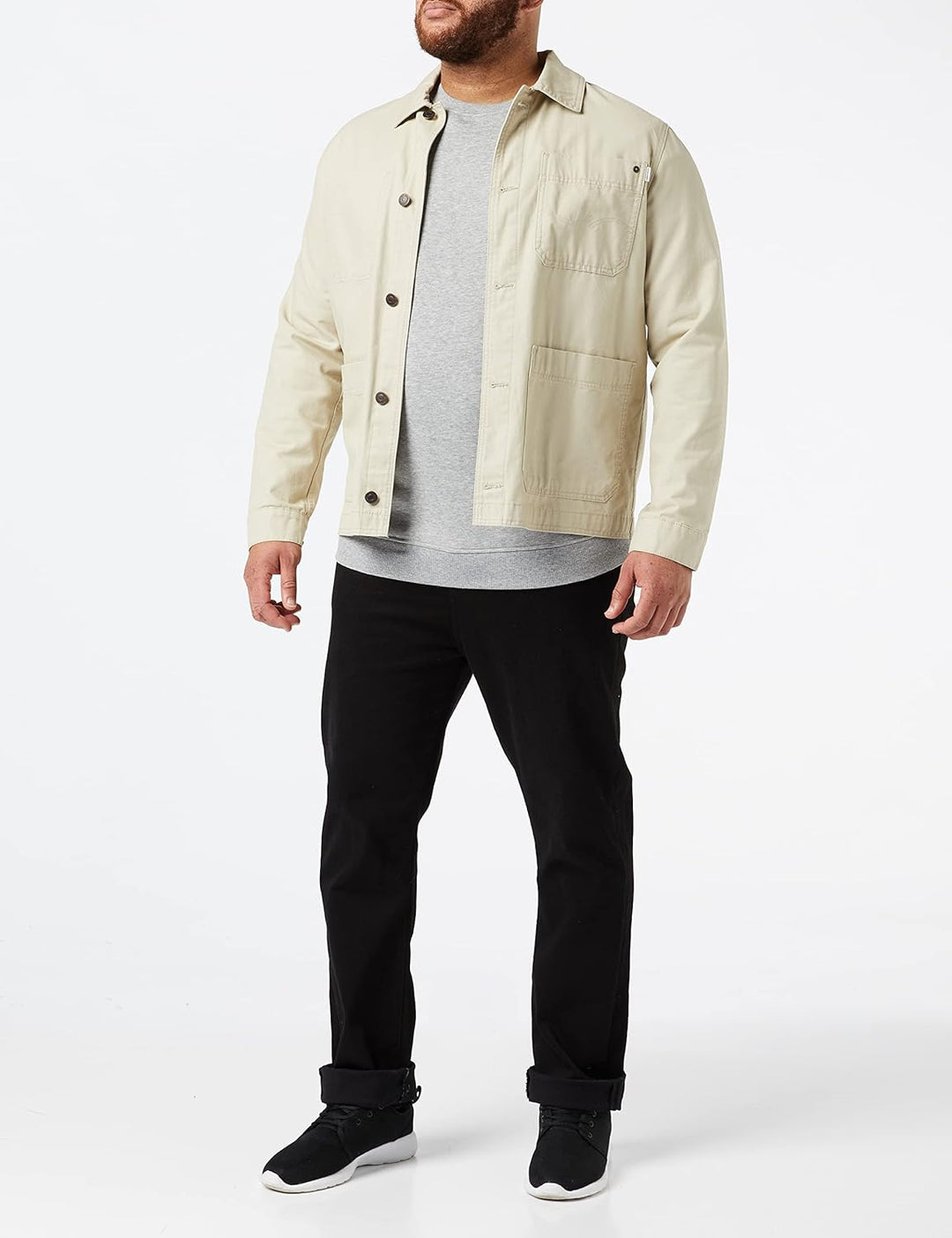 Urban Classics Herren Sweatshirt Sweat Crewneck, Pullover mit breiten Rippbündchen für Männer in vie
