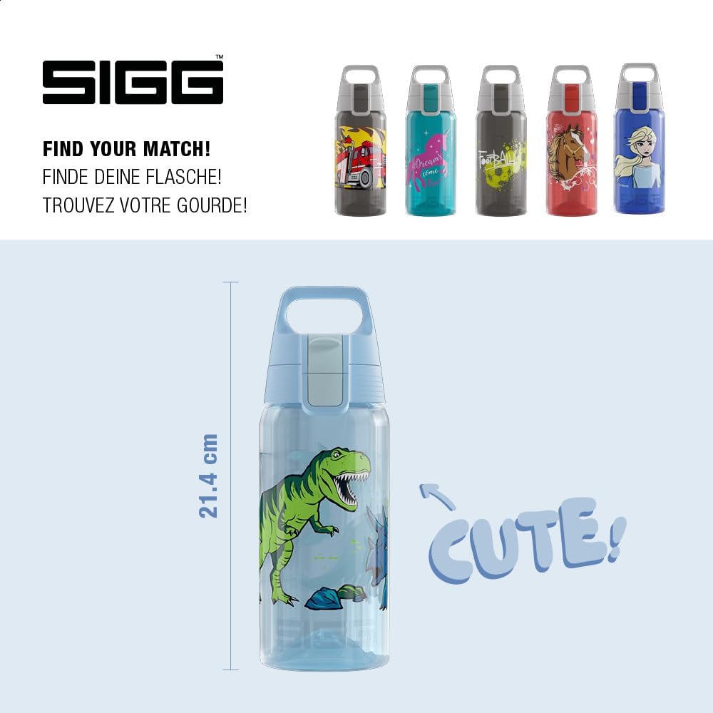 Sigg - Trinkflasche Kinder - Viva One - Made in Germany - Für Kohlensäurehaltige Getränke Geeignet -