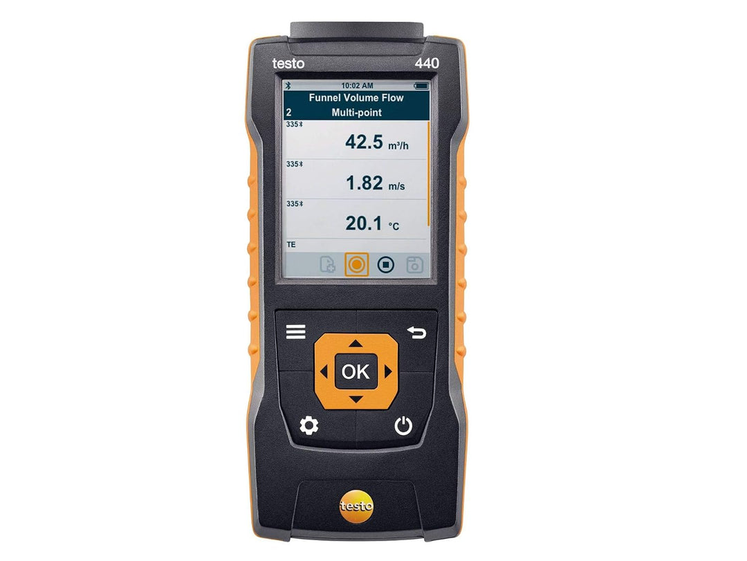 Testo 440 delta P Air Flow ComboKit 1 Bluetooth®, testo 440 Delta P Air Flow ComboKit 1 Bluetooth