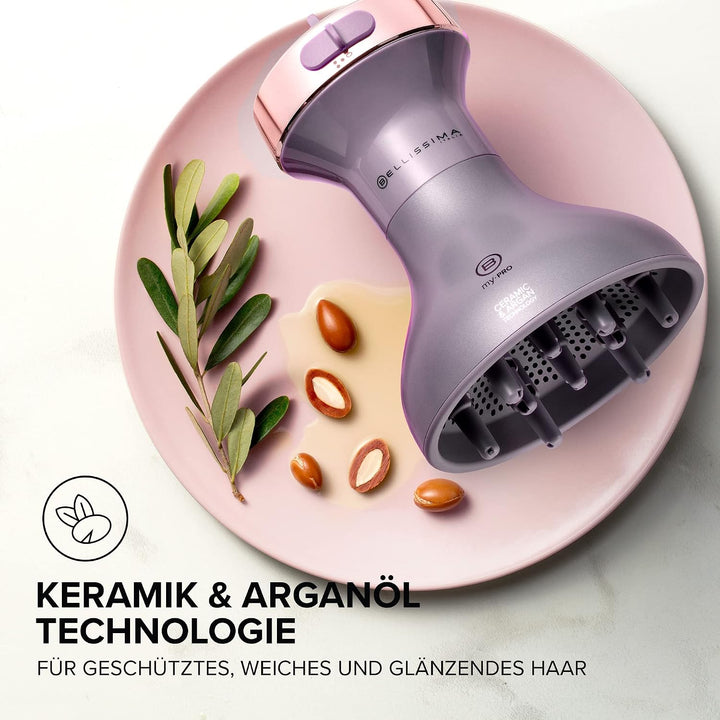 Bellissima Diffon Ceramic Argan Heissluftdiffusor für lockiges Haar, Keramik- und Arganöl-Technologi