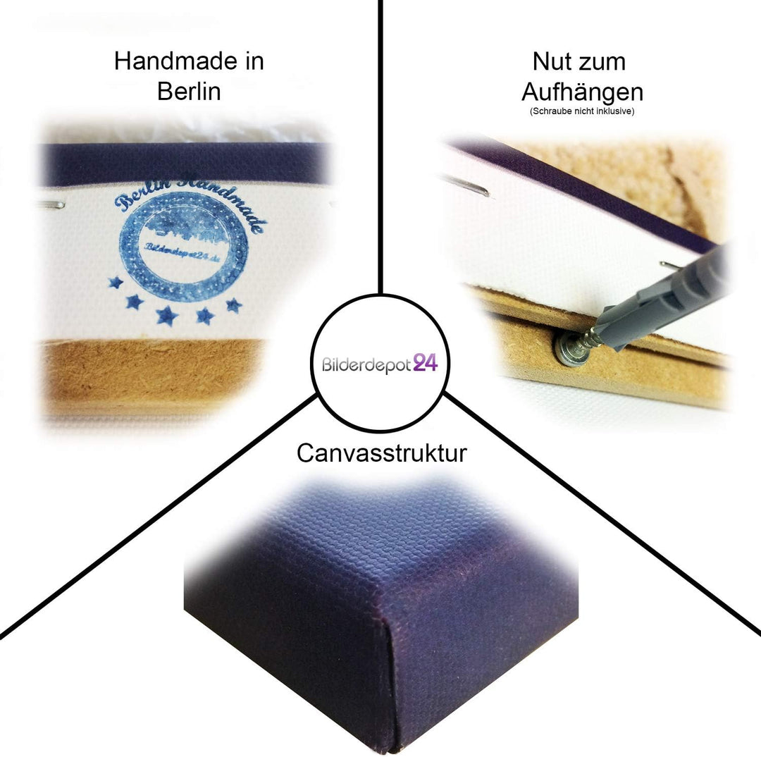 Bilderdepot24 Bild auf Leinwand | Gustav Klimt Porträt der Emilie Flöge in 30x90 cm als Wandbild | W