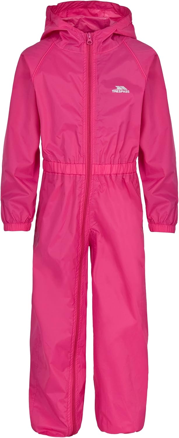 Trespass Unisex Kinder Button Regenanzug 2-3 Gerbera, 2-3 Gerbera