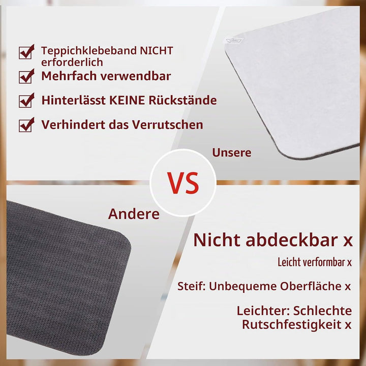 MBIGM 15er Set Stufenmatten 20 cm X 76 cm Treppenteppich Selbstklebend Sicherheit Stufenteppich für