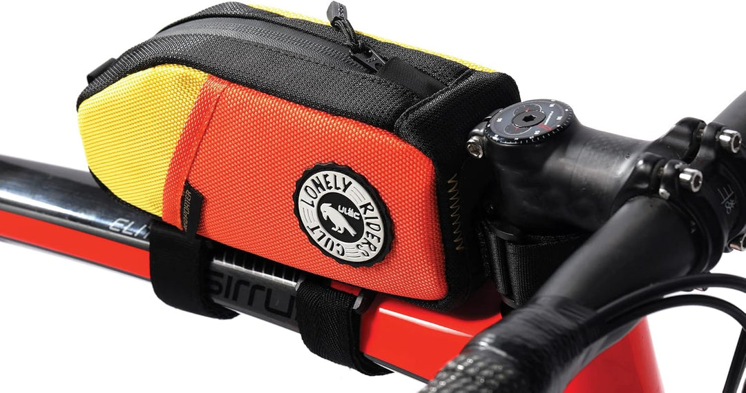 ULAC - Rahmentasche für Fahrrad Trekking | wasserdichte Materialien | 18x9x5,5 cm | Reissverschluss