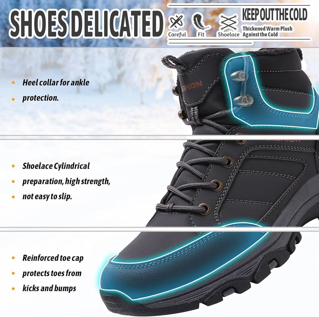 Littleplum Herren Outdoorschuhe Wanderschuhe Wanderstiefel Leichte Trekkingschuhe Rutschfeste Knöche