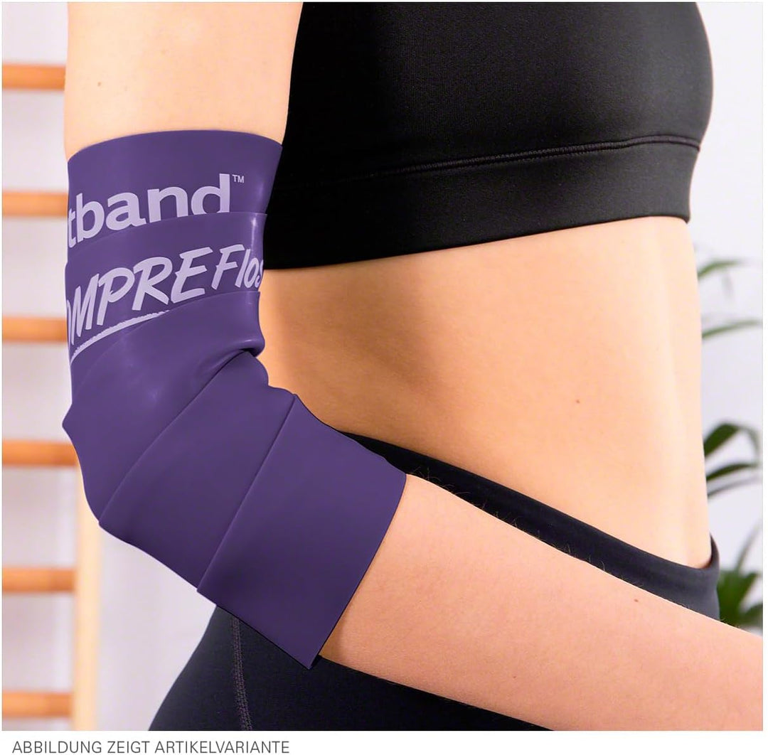 Flossband Level 3, 3.5m x 7.5 cm, stark, violett