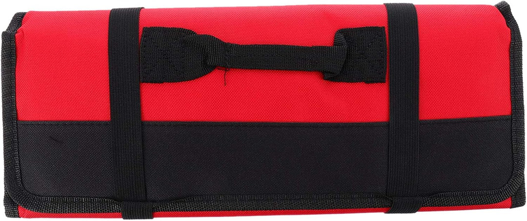 Hemoton Chefs Knife Rolltasche mit 22 Schlitzen, Messer, Besteck, tragbar, für Zuhause, Küchenutensi