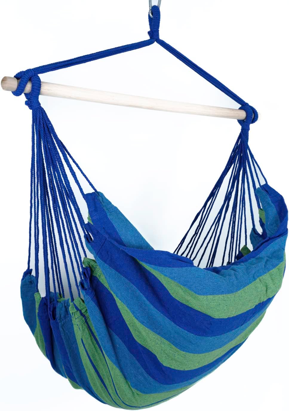 Brasilianischer Hängesessel Universe Premium Qualität aus Baumwolle und Polyester für ultimativen Ko
