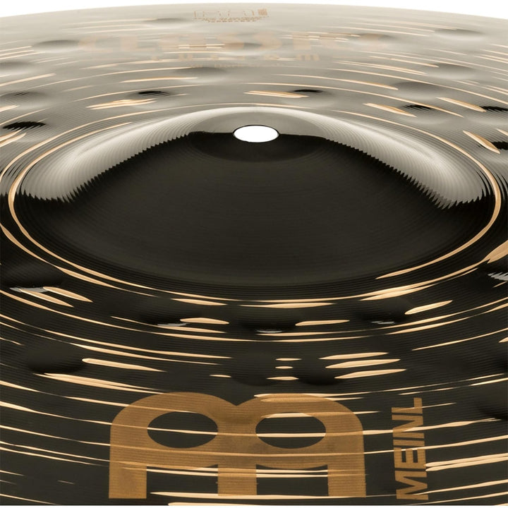 Meinl Cymbals Classics Custom Dark Crash 18 Zoll (Video) Schlagzeug Becken (45,72cm) B12 Bronze, Dun