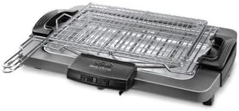 De'Longhi 0126178012 Bq 80.X Tisch Grill, Kunststoff, grau Modern, Modern