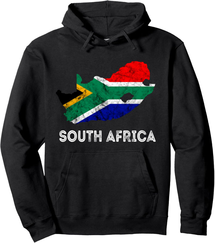 Südafrika Südafrika Karte Umriss Südafrika Stolz Pullover Hoodie