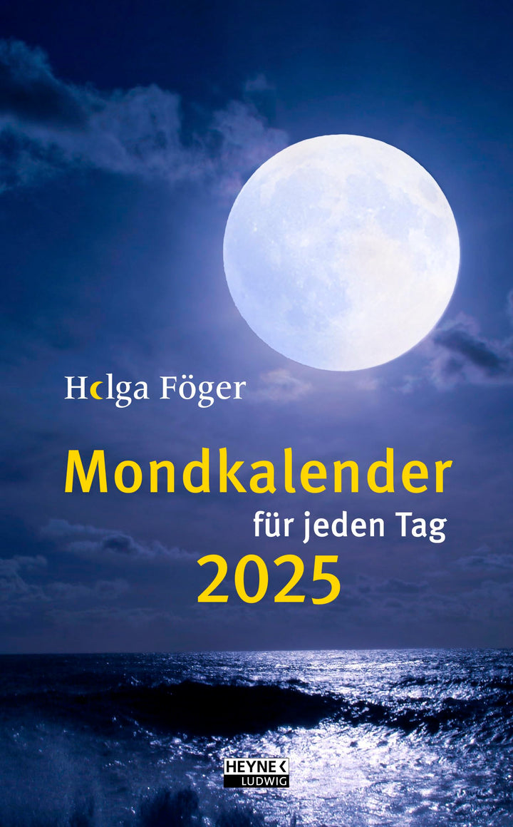 Mondkalender für jeden Tag 2025: Tages-Abreisskalender – perforierte Seiten – zum Aufstellen oder Au
