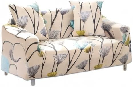 PETCUTE Sofabezug Sofa Überwürfe elastische Stretch Sofa bezug Sofahusse 2 Sitzer couchbezug Stretch