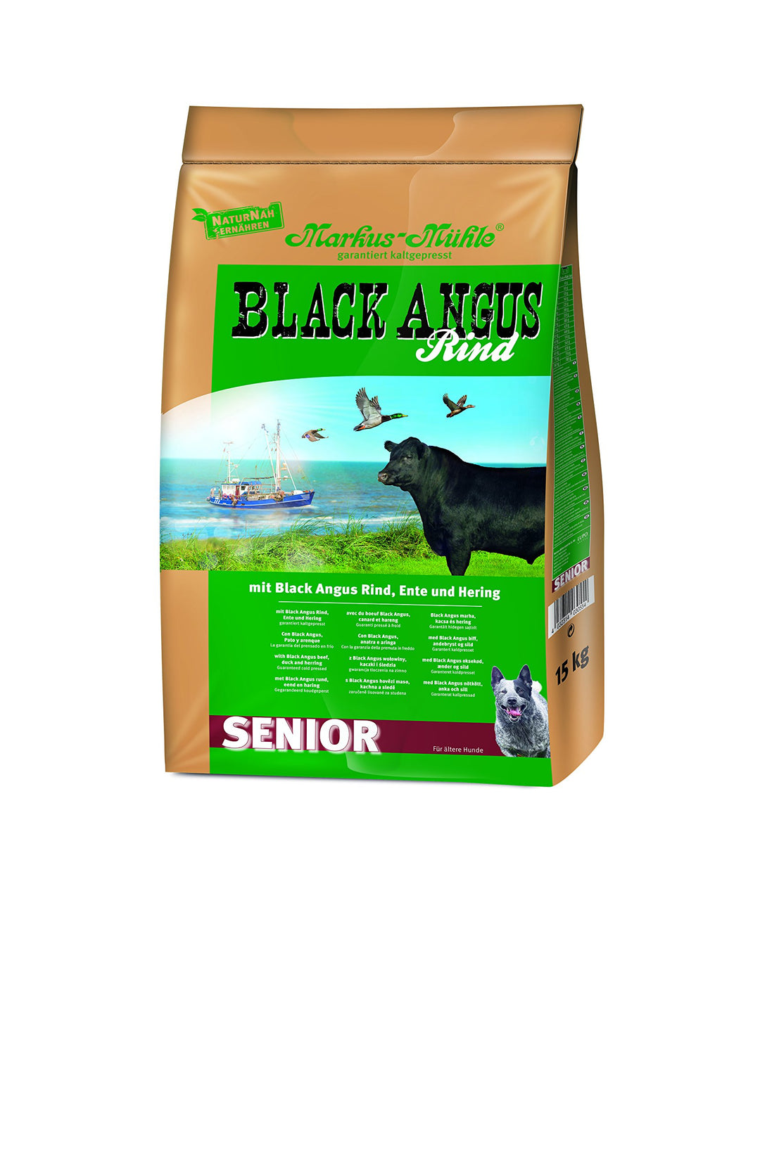 Markus Mühle Black Angus Senior, 1er Pack (1 x 5 kg) 5 kg (1er Pack), 5 kg (1er Pack)