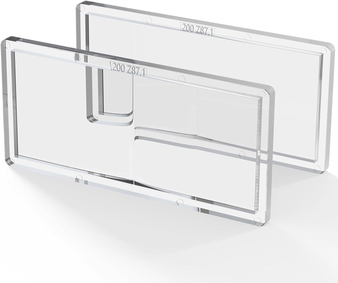 2er-Pack Lupe Schweissgläser, 3,0 Vergrösserung, Schweisshelmlupe, 108 x 50 Zentimeter, kompatibel m