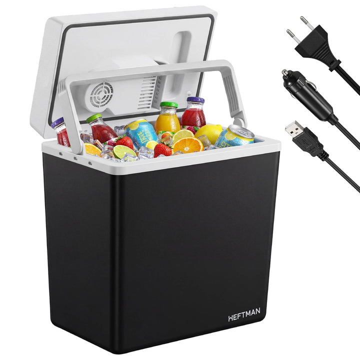 HEFTMAN 20L Kühlbox Elektrisch - Isolierte, Tragbare Elektrische Kühlbox, 20L