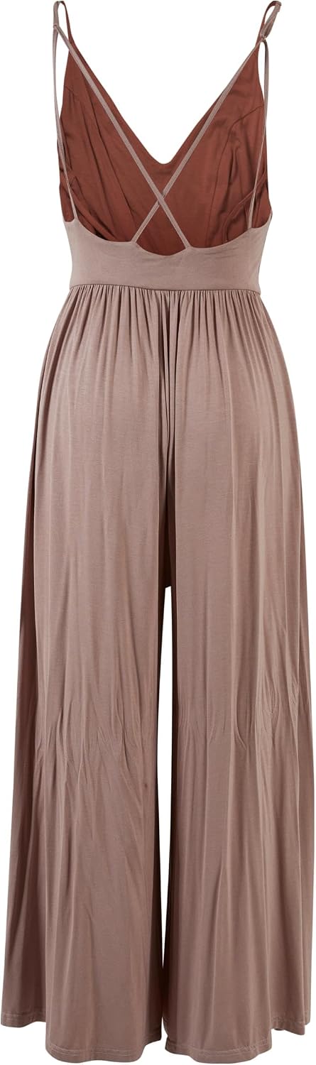 Urban Classics Ladies Modal Spaghetti Jumpsuit, Jumpsuit für Damen, erhältlich in vielen verschieden