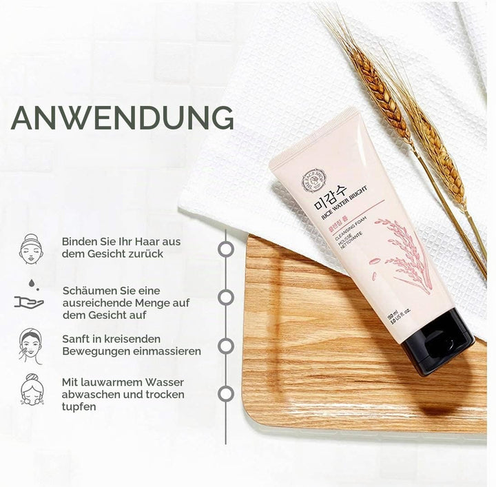 [KOREAN BEAUTY] Schäumender Gesichtsreiniger zum täglichen Waschen des Gesichts, Feuchtigkeitscreme