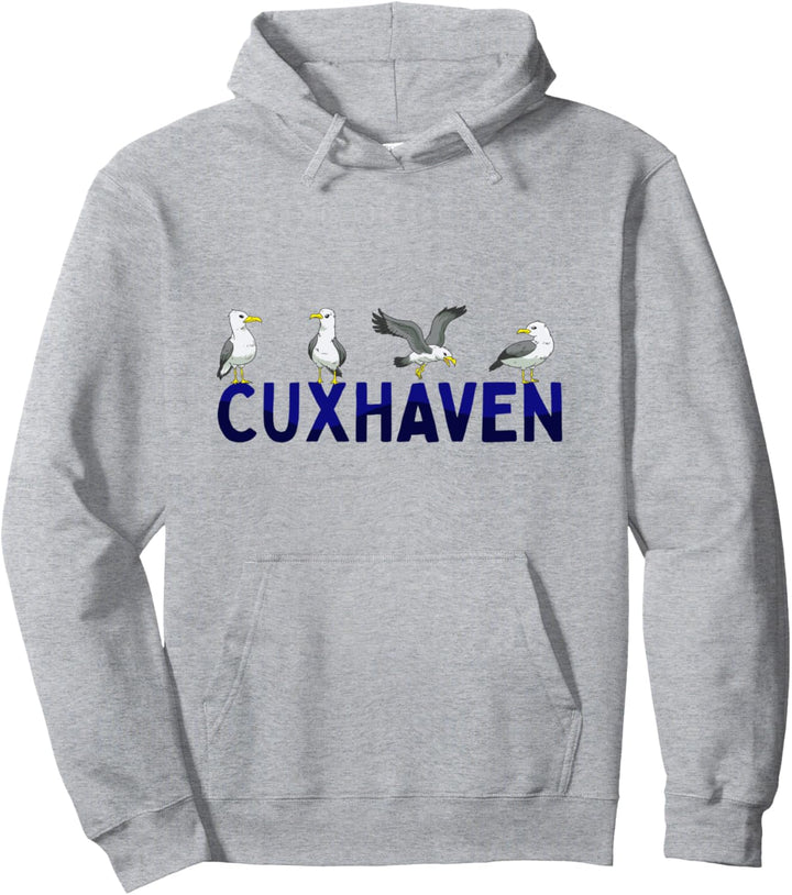 Cuxhaven Möwen Nordsee Moin Norddeutsch Pullover Hoodie