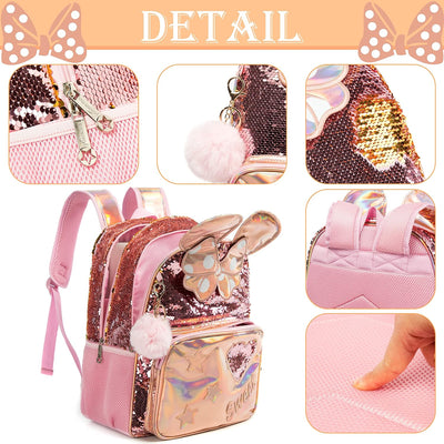 HTgroce Rucksack Mädchen,Schulranzen für Mädchen Kinderrucksack Schulrucksack für Jungen und Mädchen