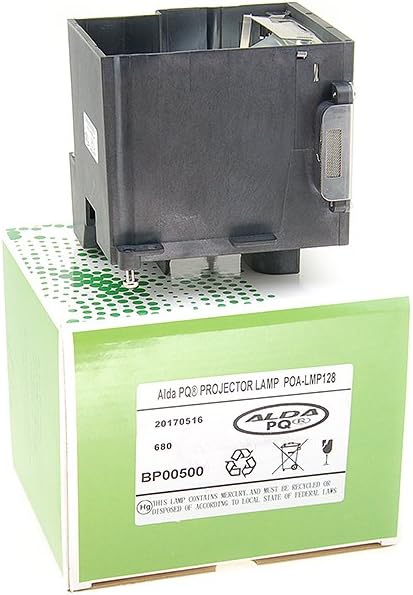 Alda PQ-Premium, Beamerlampe/Ersatzlampe kompatibel mit POA-LMP128, 610-341-9497 für SANYO PLC-XF100