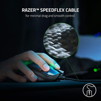 Razer DeathAdder V2 - Kabelgebundene USB-Gaming-Maus mit Optischen Mausschaltern (Focus+ 20K optisch