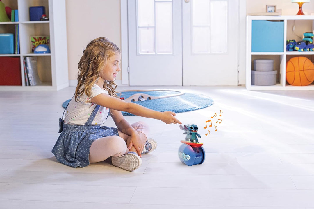 Lexibook, Disney Stitch, Der Interaktive Surfer-Roboter Stitch – Permanente Balance, Licht- und Soun
