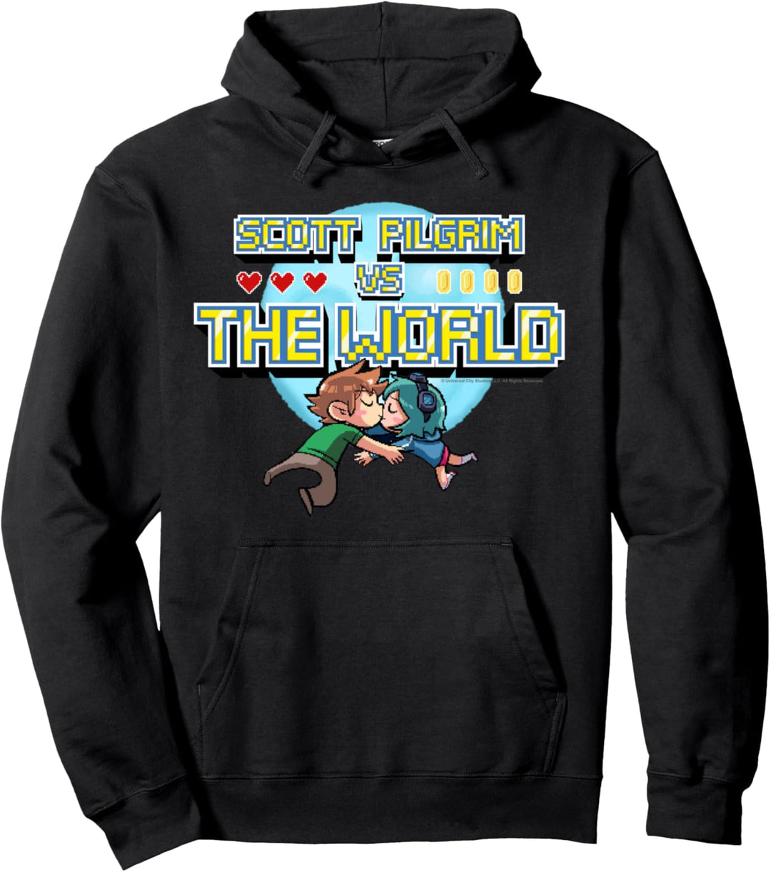 Scott Pilgrim Vs. The World Cartoon Logo Pullover Hoodie