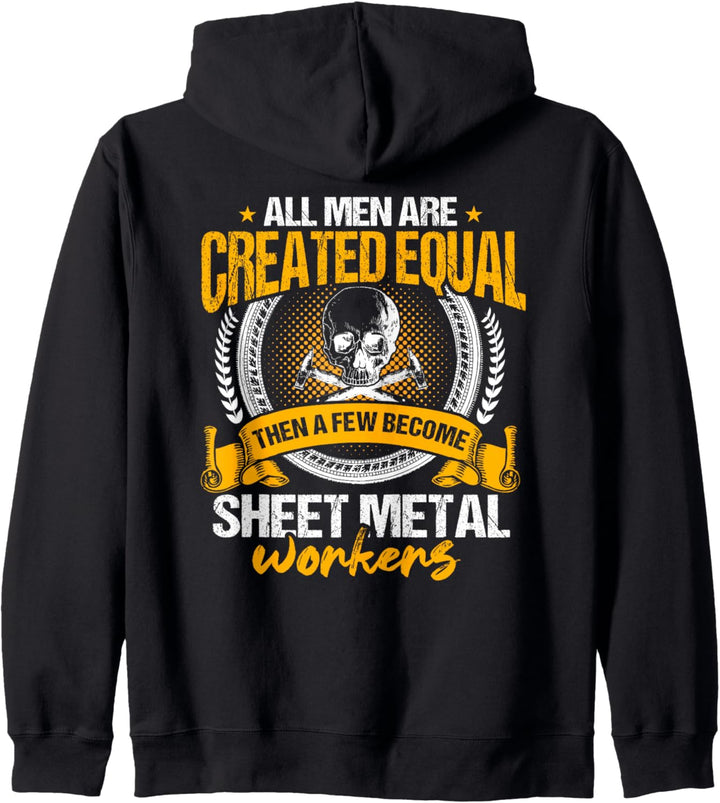 Blecharbeiter Geschenke Design auf der Rückseite des Hemdes Kapuzenjacke
