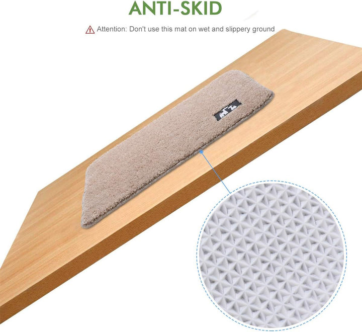 KINLO rutschfeste Badematte 40 x 60 cm, Hochflor Badteppiche, Maschinenwaschbare Badezimmerteppich,