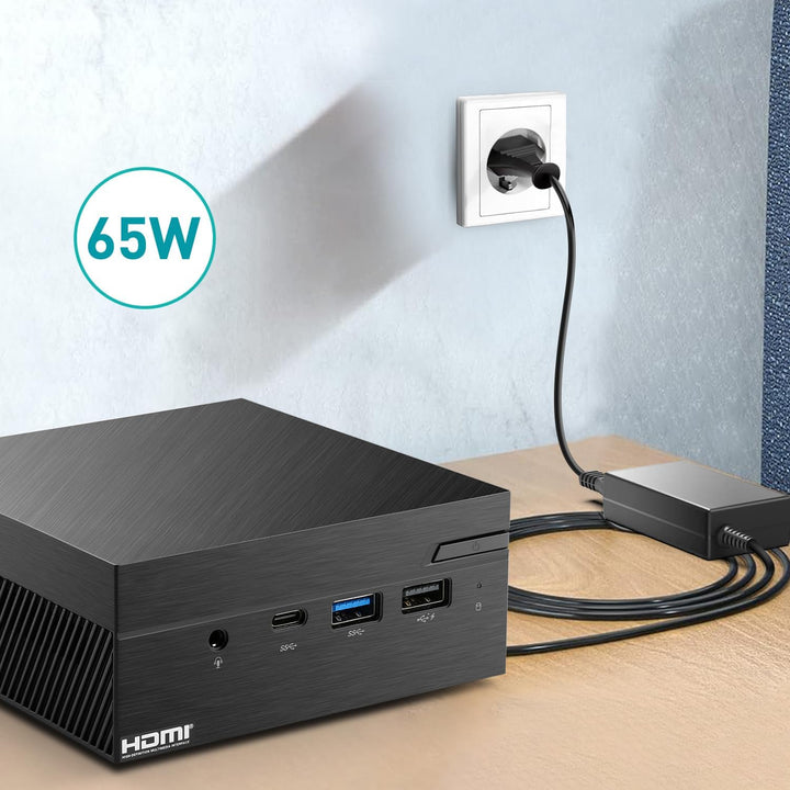 TAIFU 19V 3,42A Netzteil Ladegerät für AMD Ryzen Pro UM250 Mini PC NUC 10 8 7 6 5 ZOTAC Beelink SEI1