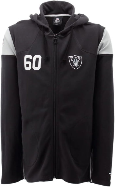 Iconic Franchise Full Zip NFL Hoodie - Oakland Raiders - S