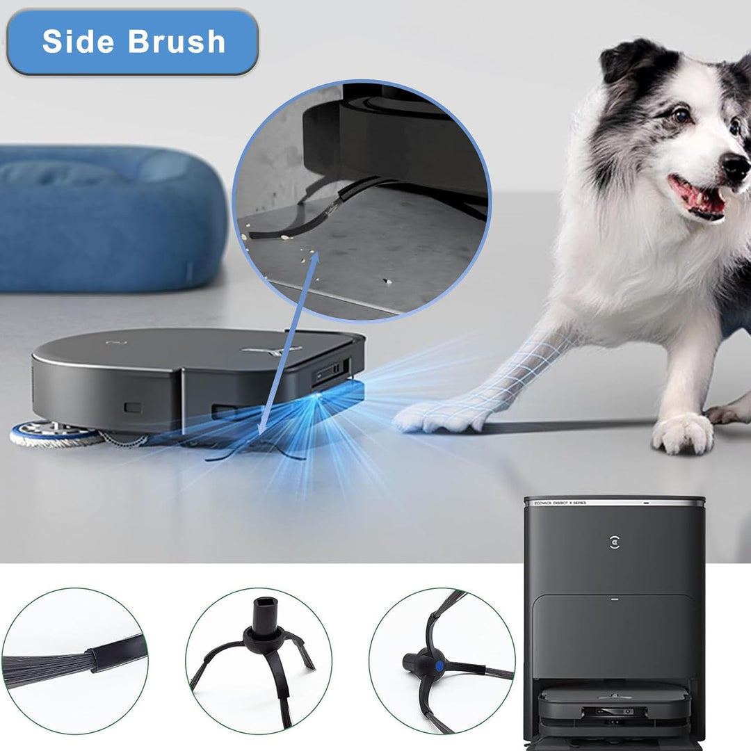 Zubehör für Ecovacs DEEBOT X5 Omni, Ersatzteile für Ecovacs Deebot X5 Pro Staubsauger, 1 Hauptbürste