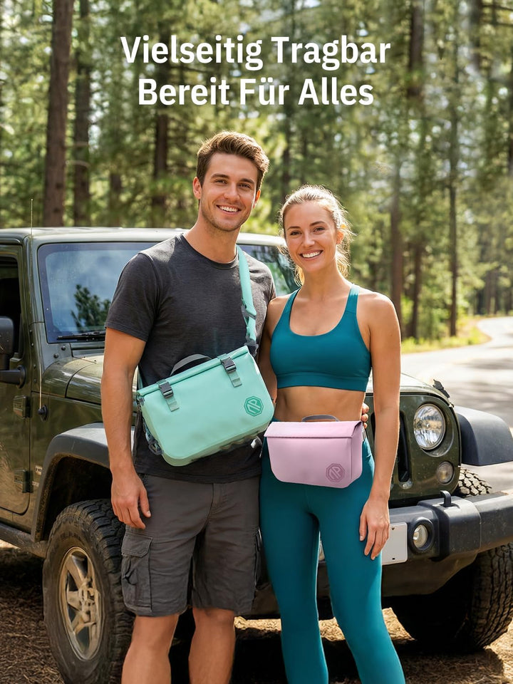 niphean IPX7 wasserdichte Tasche mit Magnetischem Einhandverschluss, Robuste Wasserdichter Beutel fü