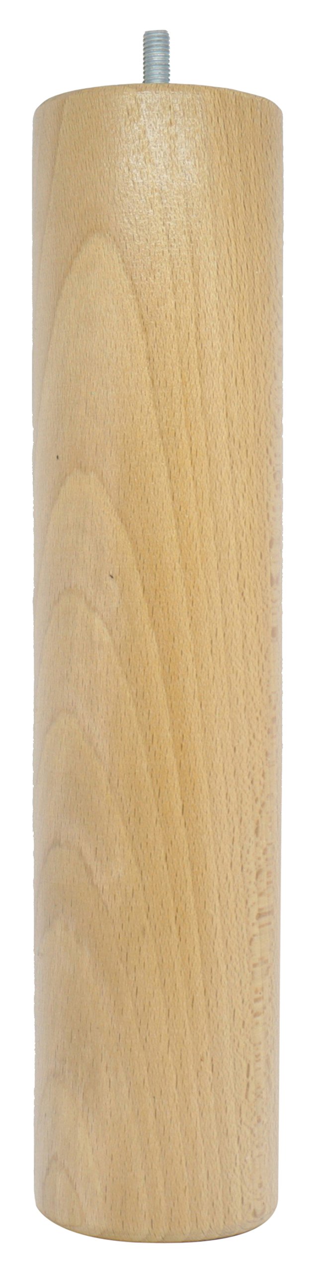 La Fabrique de Pieds Set aus 4 Bettbeinen Holz - hell lackiert - H300 mm Ø70 mm H300 mm Ø70 mm Verni