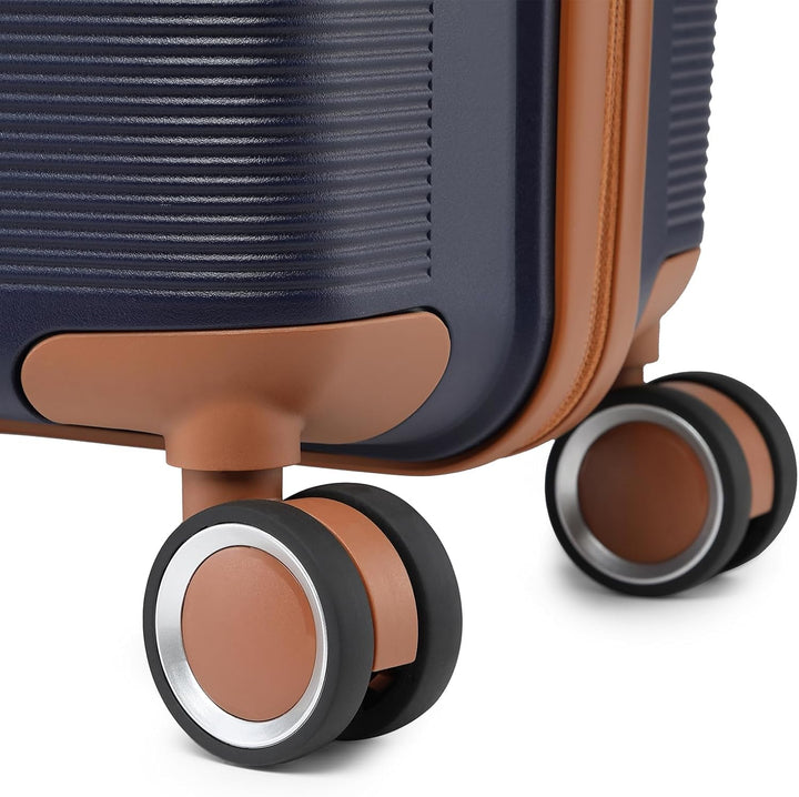 British Traveller Koffer Trolleys Set Hartschalenkoffer Reisekofferset 100% PP Handgepäck Rollkoffer