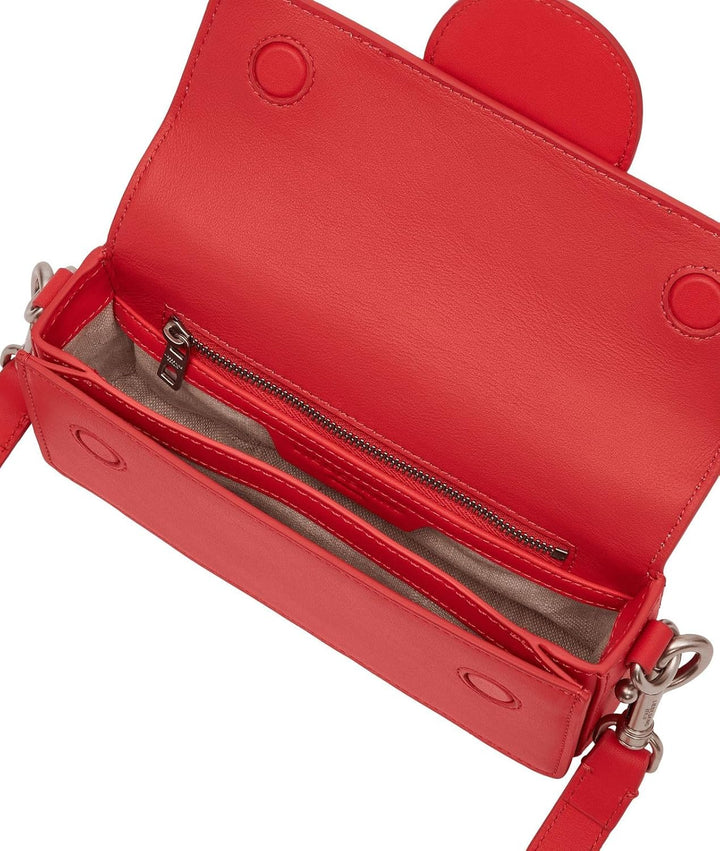Liebeskind Berlin Damen Pam Tm Empire Crossbody XS, Fiesta Red, Extra Small (HxBxT 10cm x 20cm 4cm)