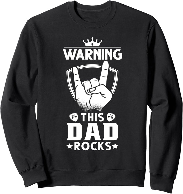 Warnung Dieses vatifelsen Heavy Metal Sweatshirt