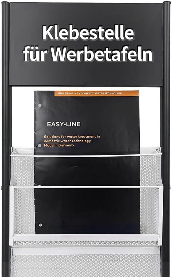 BPT Prospekthalter Prospektständer Zeitungsständer Literaturhalter Anzeige Schrägsteller, Buchstände
